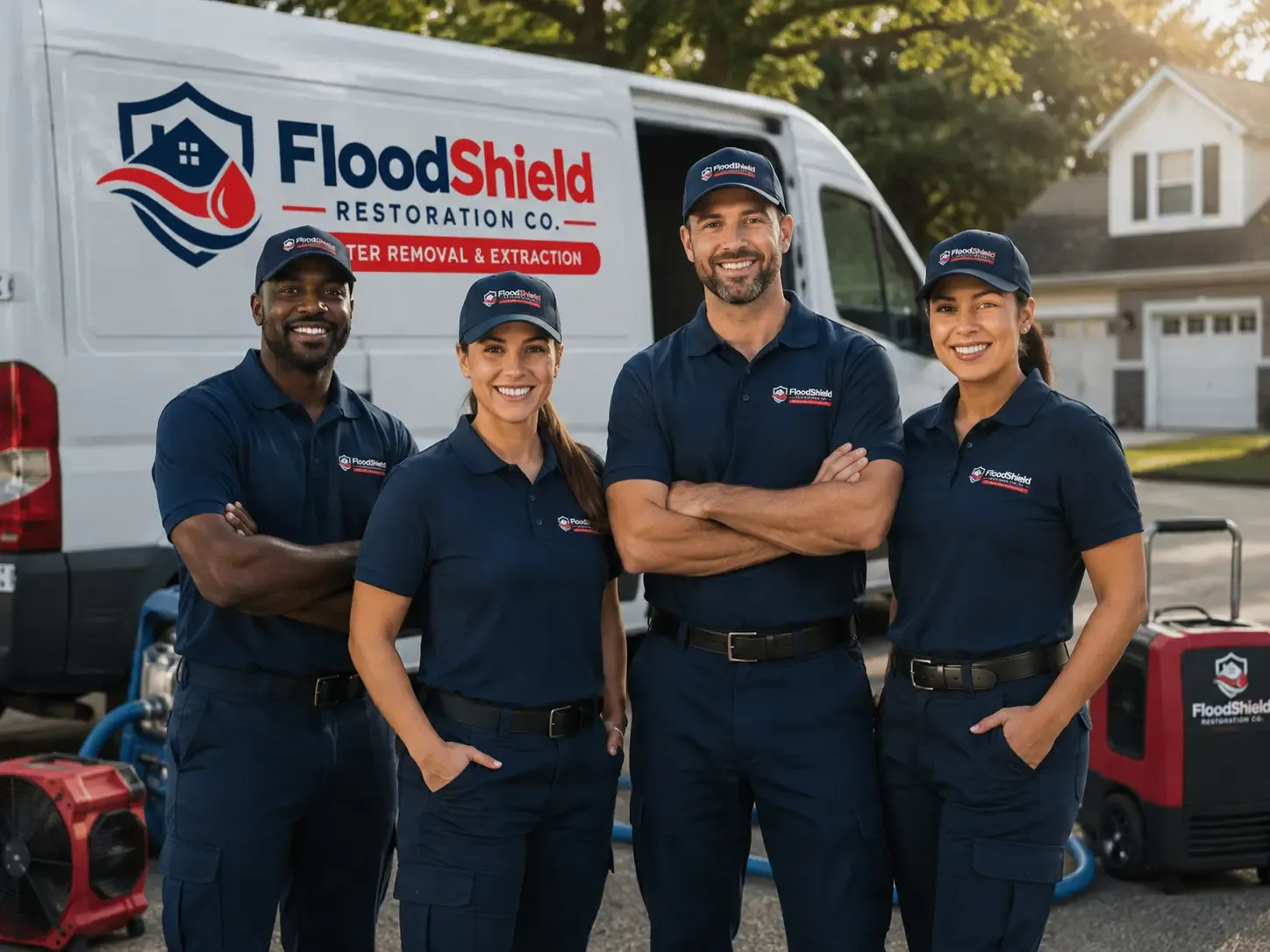 Flood Damage Restoration company in Garland, PA