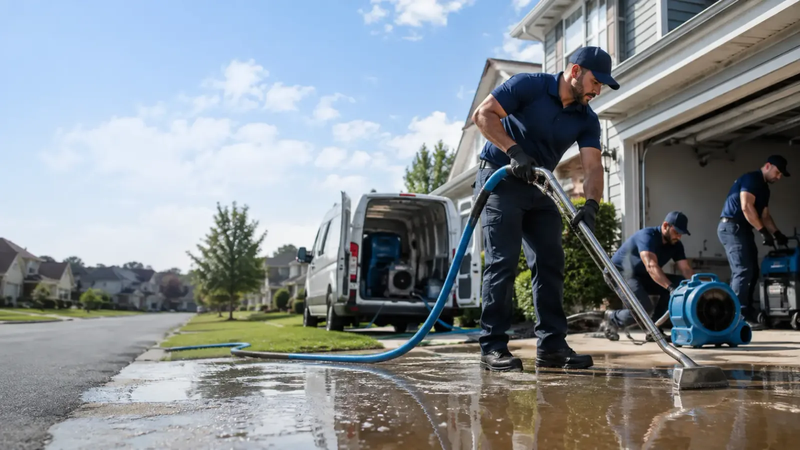 Flood Damage Restoration in Garland, PA